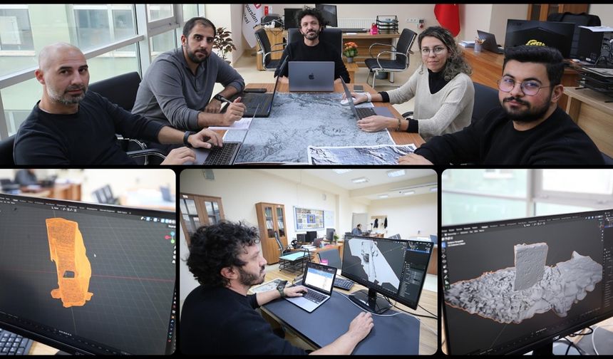 Malazgirt'teki kazılarda ortaya çıkarılan buluntular 3 boyutlu dijital ortama taşınıyor