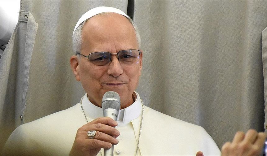 Papa 14. Leo: (İki devletli çözüm) Bunu, devam eden çatışmayı durdurabilecek tek çözüm olarak görüyoruz