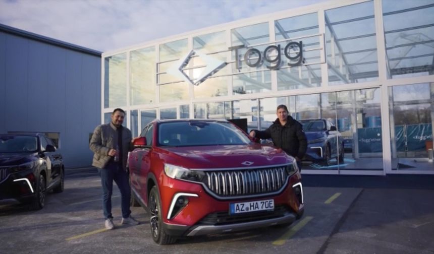 TOGG, Almanya'daki teslimatlarını sürdürüyor