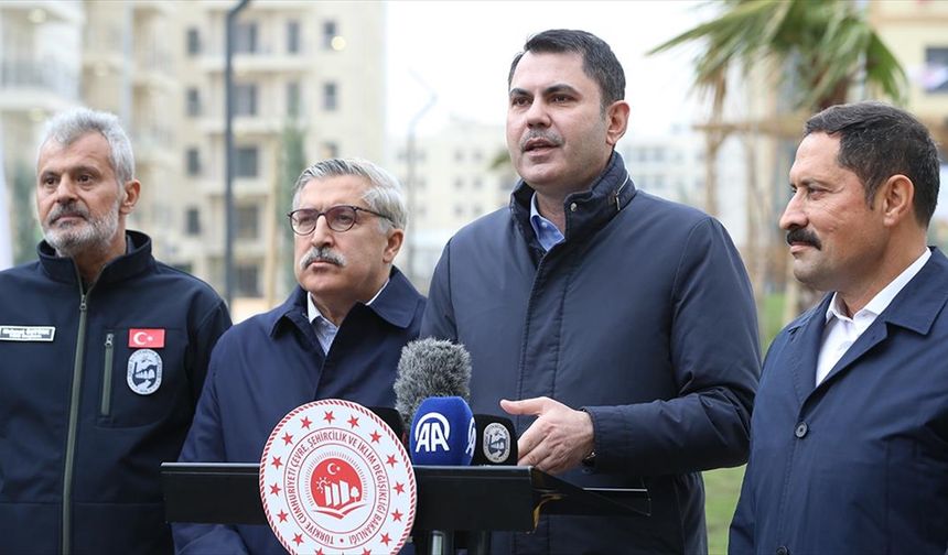 Çevre, Şehircilik ve İklim Değişikliği Bakanı Kurum: İlk kuraları inşallah 29 Aralık'ta çekeceğiz