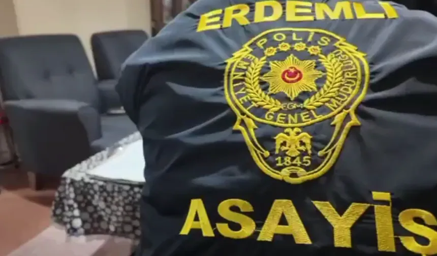 Mersin Erdemli'de uyuşturucu ve suç örgütüne büyük operasyon: 13 tutuklama