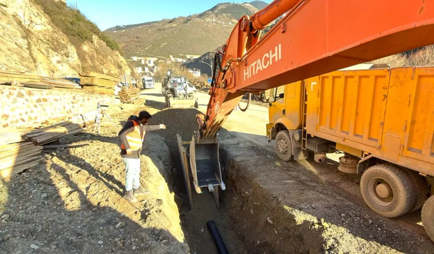 Trabzon Maçka'ya dev altyapı hamlesi