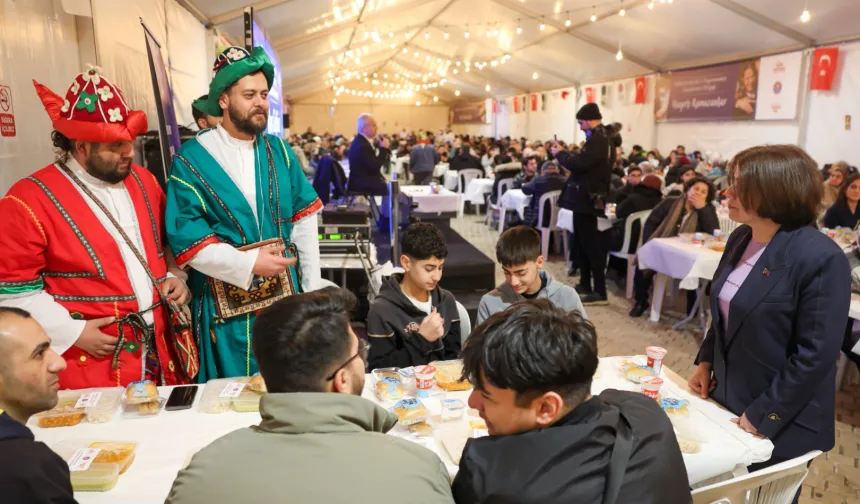 Başkan Köymen, Maltepelilerle aynı sofrada buluştu
