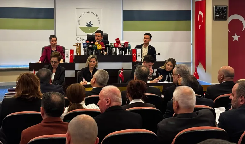 Bursa Osmangazi Meclisi'nde Tanju Özcan gerginliği!