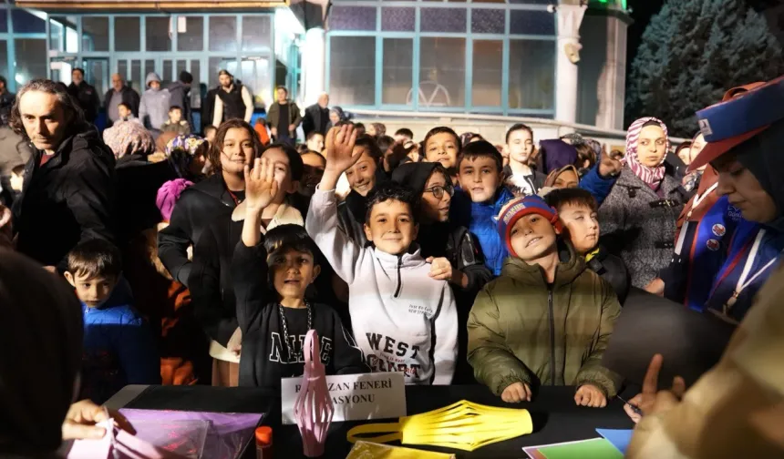 Konya'da LİMAN gönüllüleri Ramazan'da çocuklarla buluştu