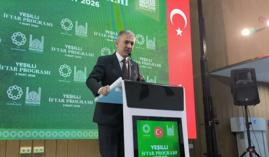 Mardin Yeşilli'de geniş katılımlı iftar sofrası kuruldu