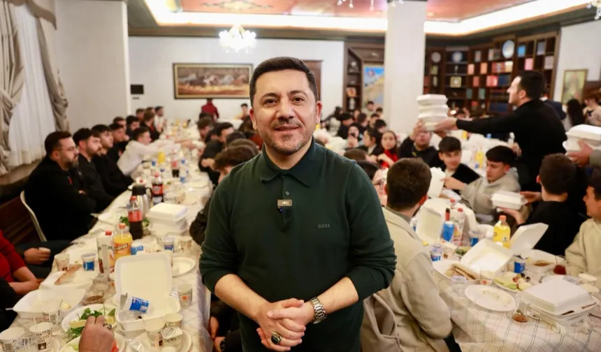 Nevşehir Belediyesi makamı sahur sofrası oldu