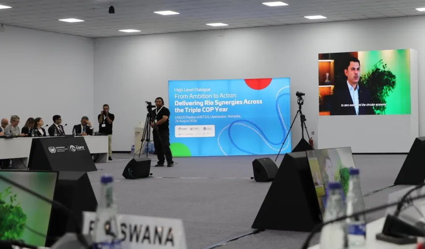 Bakan Kurum'dan COP31'de net mesaj: Artık söz değil, eylem istiyoruz