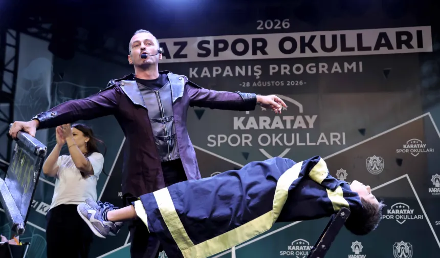 Konya Karatay'da Yaz Spor Okulları sona erdi